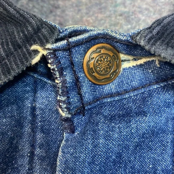 Vintage Wrangler Big Ben Blanket Lined Denim Chore‎ Coat